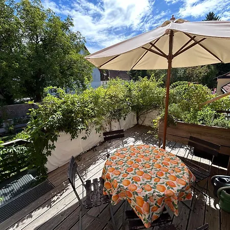 Апартаменты Loft-wohnung Mit Ausblick Und Terrasse
