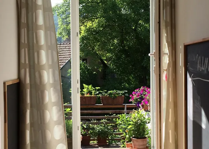 Апартаменты Loft-wohnung Mit Ausblick Und Terrasse