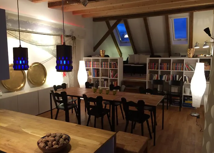 Loft-wohnung Mit Ausblick Und Terrasse Апартаменты